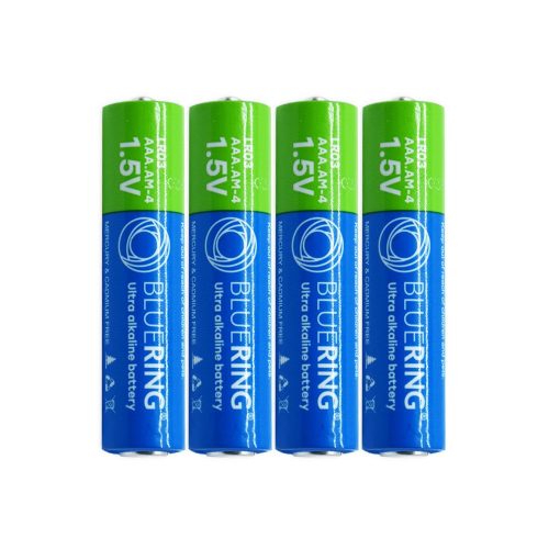 Elem AAA mikro ceruza LR03 tartós alkáli zsugorfóliás Bluering® 4db/csomag
