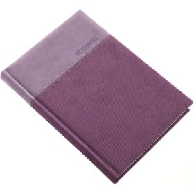   Határidőnapló Lux A/5, napi fehér lapokkal lila Realsystem 2026.