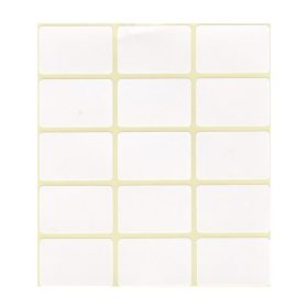 Etikett címke, 20x30mm, 4 lap, 15 címke/lap