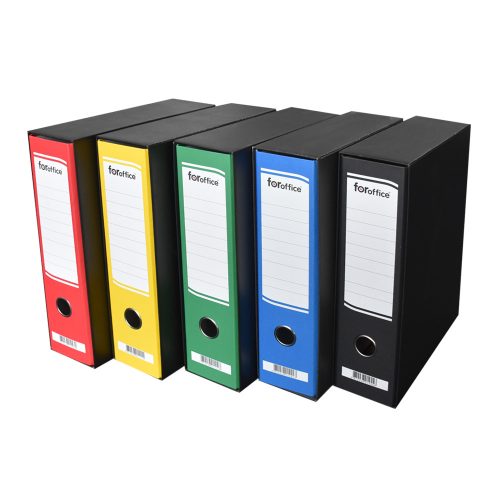 Tokos iratrendező A4, 8cm, Foroffice piros
