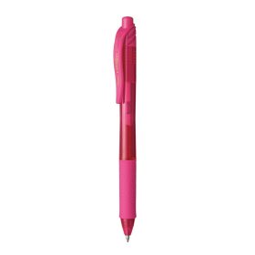   Rollertoll zselés golyóátmérő 0,7 mm, Pentel EnerGelX BL107-PX, írásszín rózsaszín