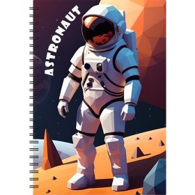   Határidőnapló InSpiral A5 heti, fehér lapokkal Astronaut Dayliner 2025.