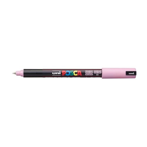 Dekormarker 0,7mm, Uni-Posca PC-1MR világos rózsaszín
