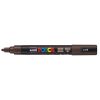 Dekormarker 1,8-2,5mm, Uni Posca PC-5M sötét barna