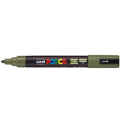 Dekormarker 1,8-2,5mm, Uni Posca PC-5M khaki