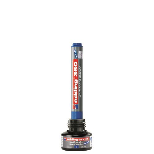 Tinta utántöltő táblamarkerhez 25ml, Edding BTK25 fekete