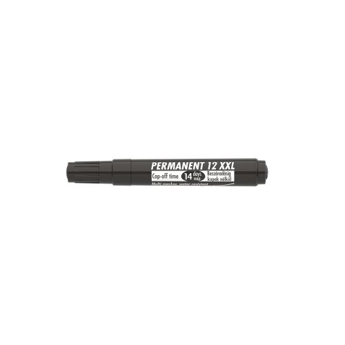 Alkoholos marker 1-4mm, vágott Ico 12XXL fekete