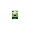 Feliratozógép szalag Dymo D1 S0720930/53713 24mmx7m, ORIGINAL, fekete/fehér