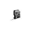 Feliratozógép szalag tartós poliészter Dymo D1 S0718060/16959 12mmx5,5m, ORIGINAL, fekete/fehér 