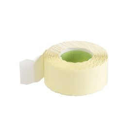   Árazószalag 25x12mm, stancolt 10 tekercs/csomag, Bluering®, fehér