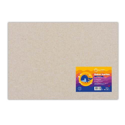 Dekor karton 2 oldalas 50x70 cm, 200g 25ív/csomag, Bluering® piros