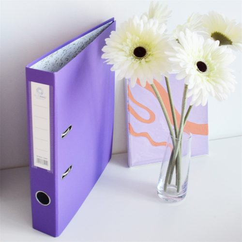 Iratrendező A4, 5cm, Bluering® lila