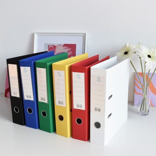 Iratrendező A4, 7,5cm, két oldalt PP borítás, Bluering® Premium piros