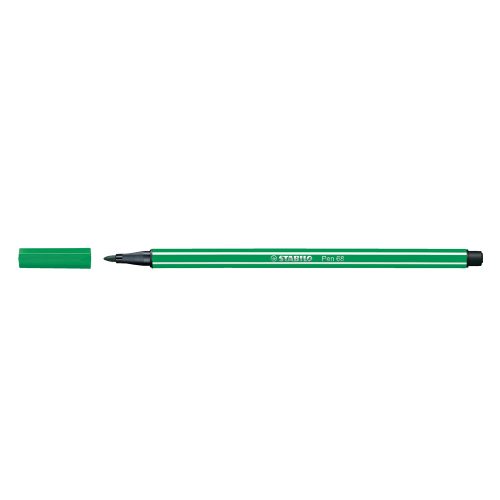 Rostirón, filctoll 1mm, M STABILO Pen 68 zöld